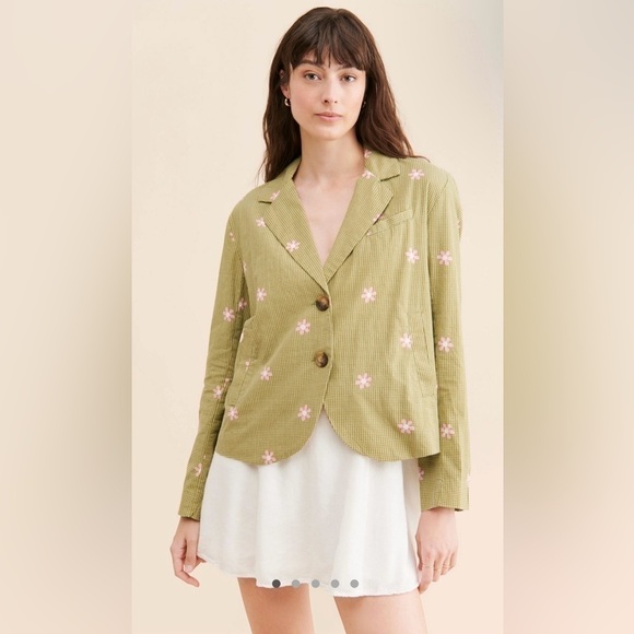 Free People Cali Printed Blazer - Picture 3 of 14